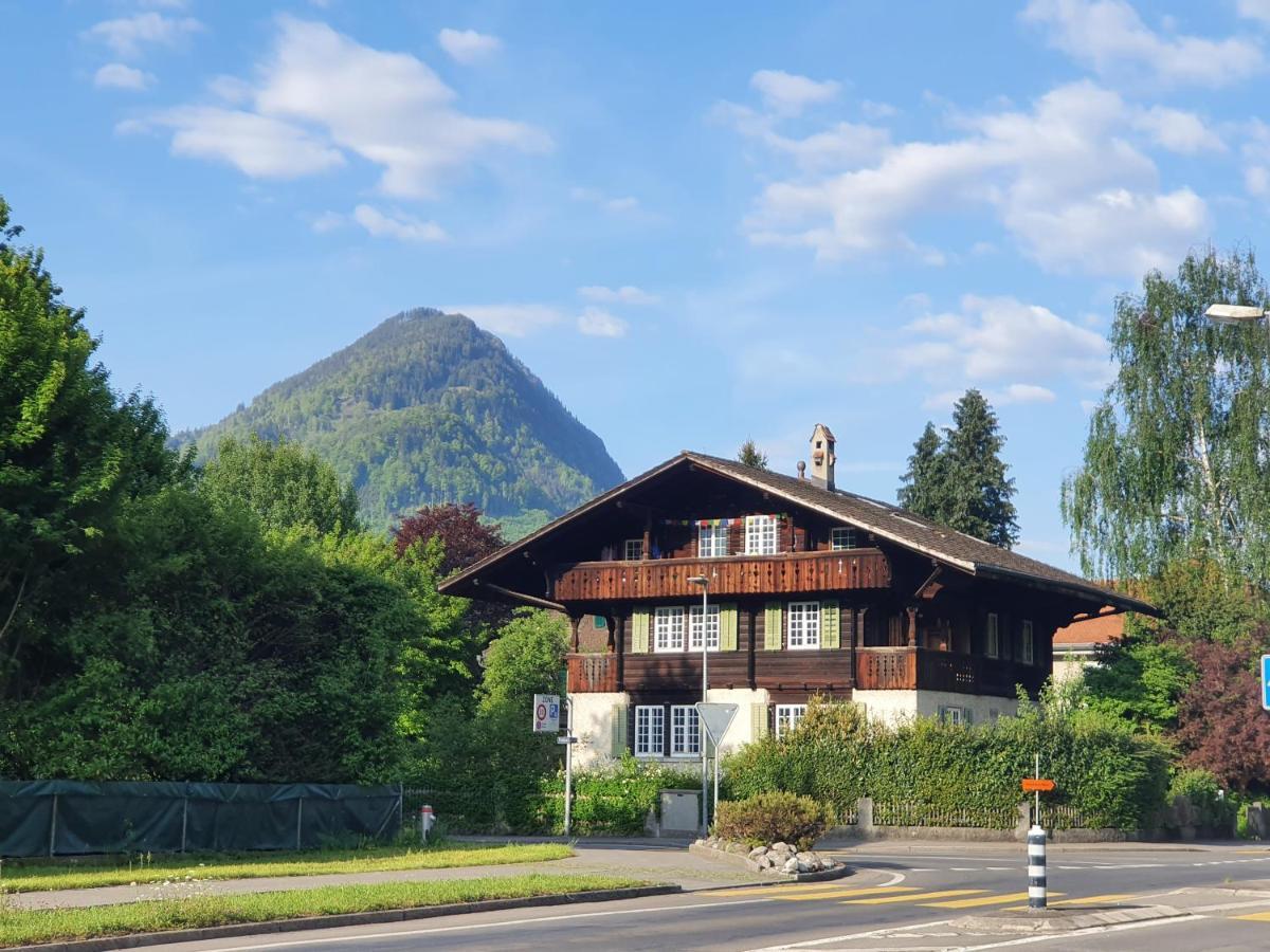 Zentral Gelegene Wohnung Mit Grossem Garten Interlaken Pokój zdjęcie